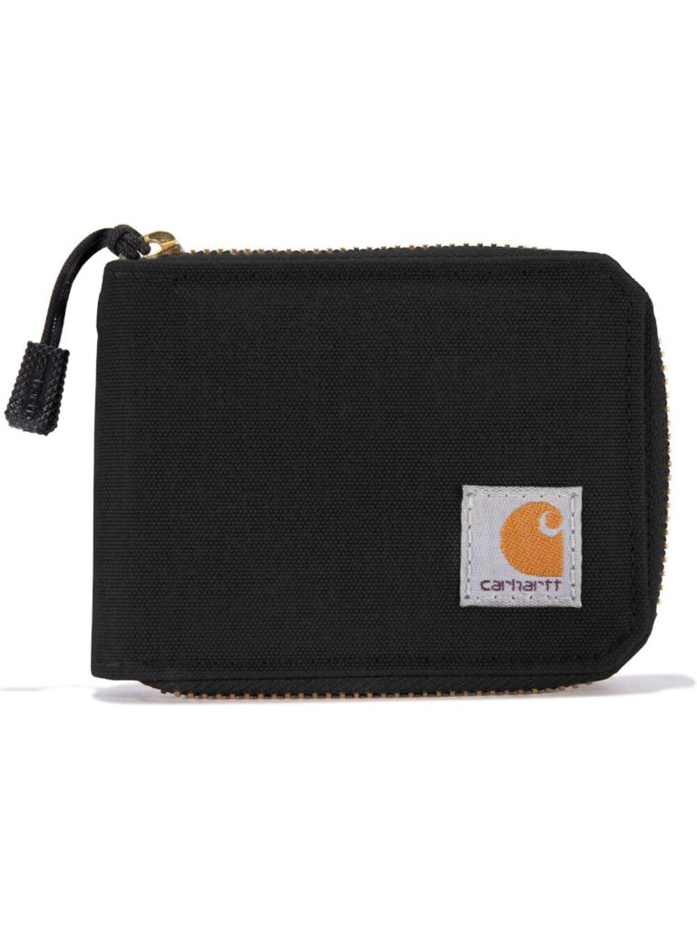 Durable Nylon Zipper Wallet in Black | Stylish & Functional Everyday Accessory